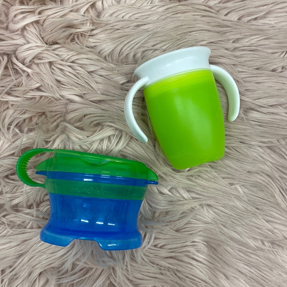Boys Snack Cup & Sippy Cup